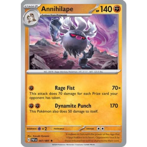 Annihilape (47) Rare Classic Reverse Holofoil - Single