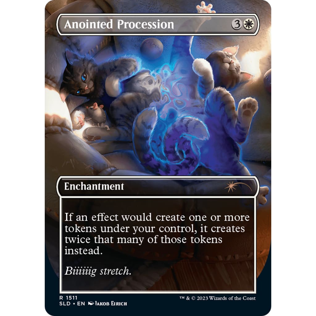 Anointed Procession // (SLD-1511) (Borderless) Foil - Single
