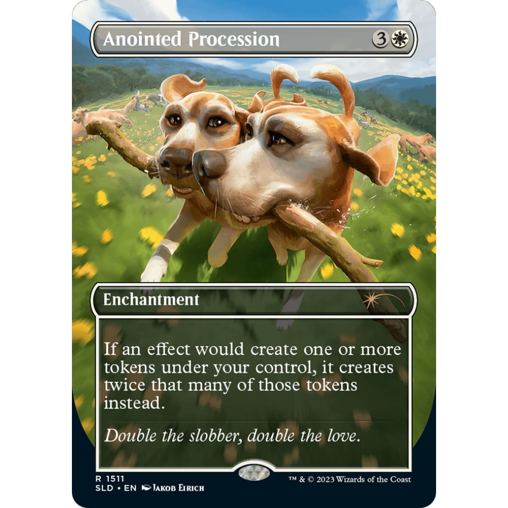 Anointed Procession // (SLD-1511) (Borderless) Foil - Single