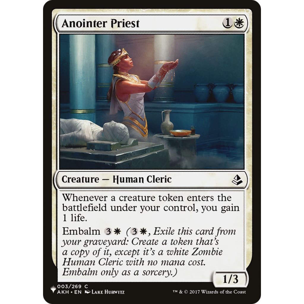 Anointer Priest (PLST-AKH-3) - Single