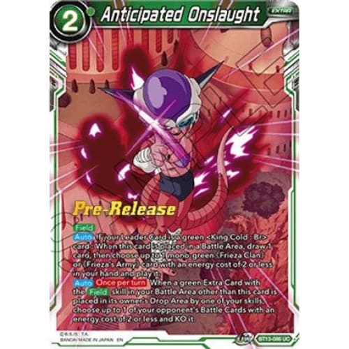 Anticipated Onslaught (Supreme Rivalry Pre-Release Cards)