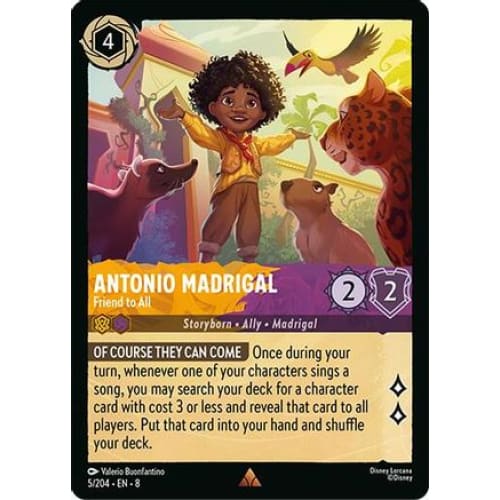 Antonio Madrigal - Friend to All (5/204) - Reign of Jafar