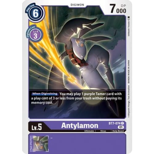Antylamon - BT7-074 - Common - Single