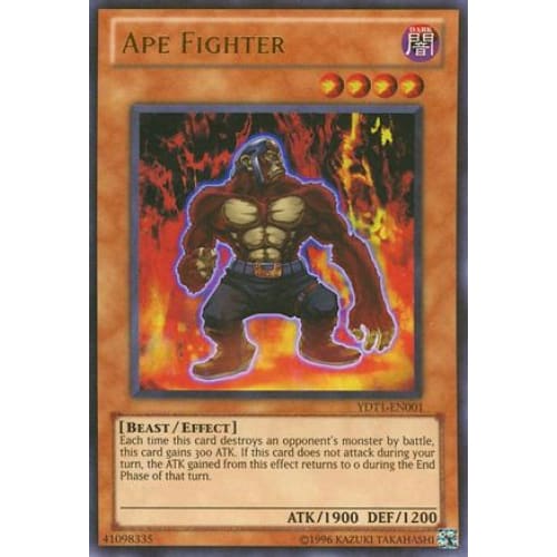 Ape Fighter (5D’s Duel Transer) (YDT1-EN001) Ultra Rare