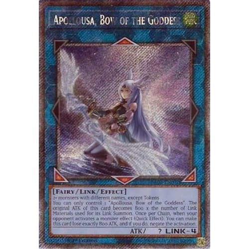 Apollousa Bow of the Goddess (Alternate Art) (Platinum