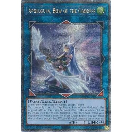 Apollousa Bow of the Goddess (Alternate Art) (Quarter