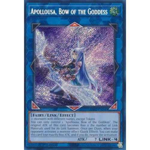 Apollousa Bow of the Goddess (Alternate Art) (Secret Rare)
