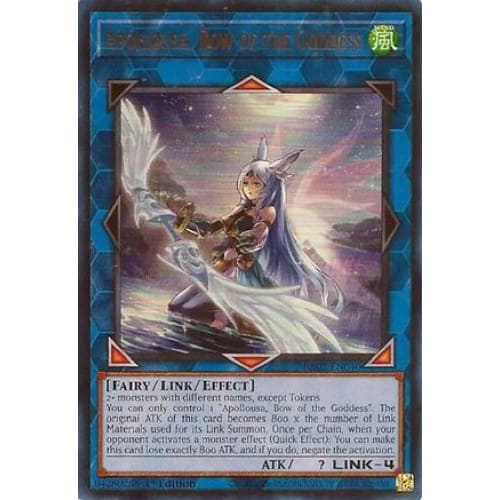 Apollousa Bow of the Goddess (Alternate Art) (UR)
