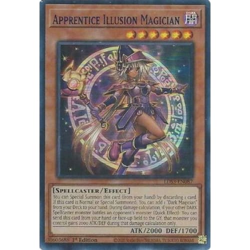 Apprentice Illusion Magician (Blue) (LDS3-EN087) Ultra Rare