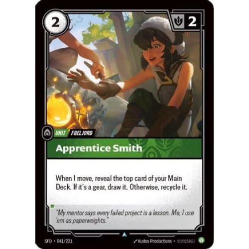 Apprentice Smith (041/221) - Spiritforged - Single