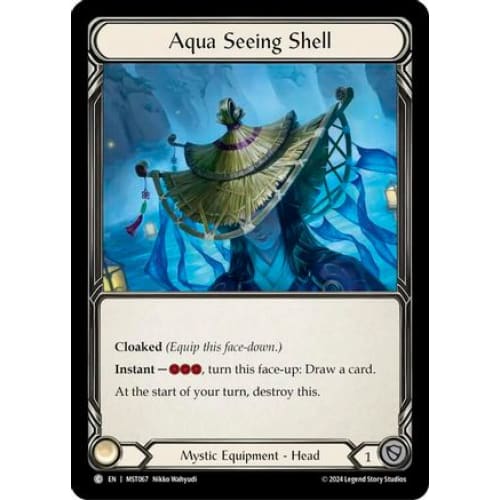 Aqua Seeing Shell (PART THE MISTVEIL) - Single