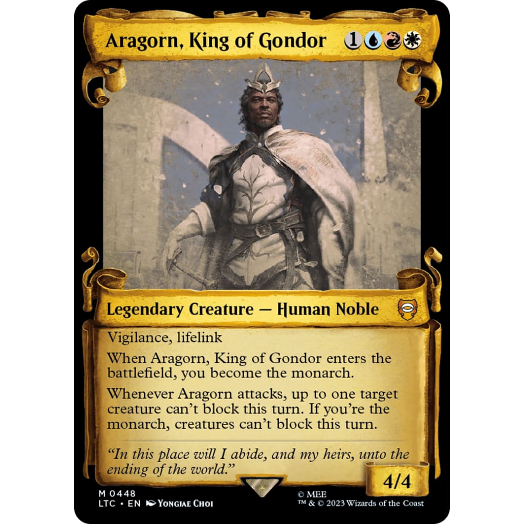 Aragorn King of Gondor (LTC-448): (Showcase) - Single
