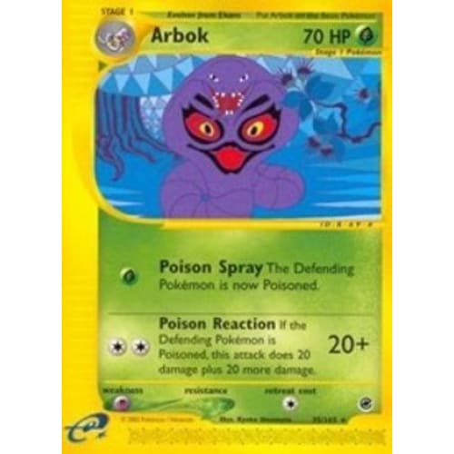 Arbok (035/165) Rare Classic Reverse Holofoil - Single