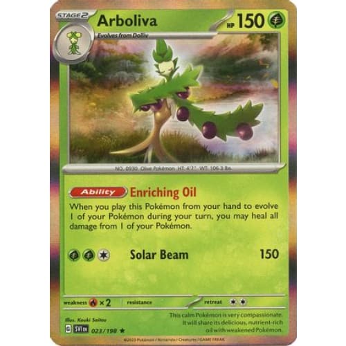 Arboliva (23) Rare Reverse Holofoil - Single