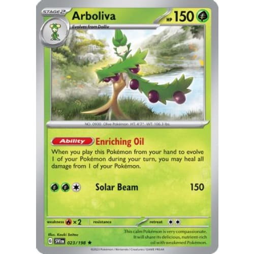 Arboliva (Line Holo) (23) Rare Classic Holofoil - Single