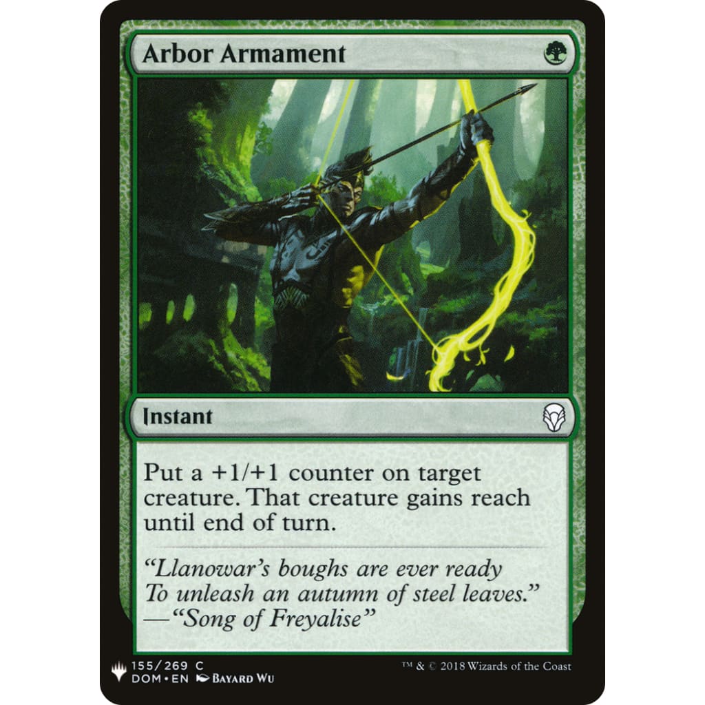 Arbor Armament (PLST-DOM-155) - Single