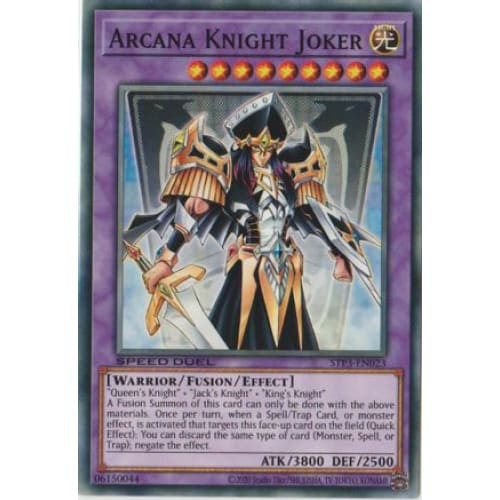 Arcana Knight Joker (STP3-EN023) Common / Short Print