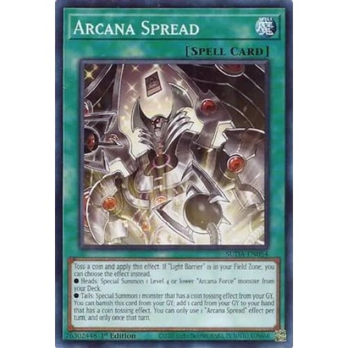 Arcana Spread - SUDA-EN054 Common 1st Edition - Single