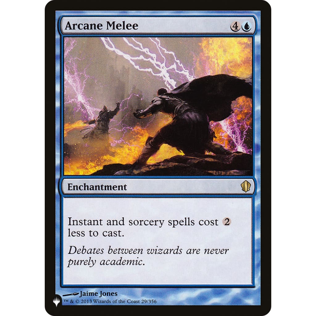 Arcane Melee (PLST-C13-29) - Single