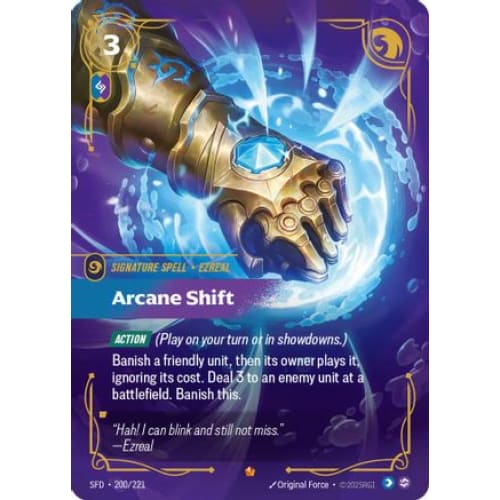 Arcane Shift (200/221) - Spiritforged Foil - Single