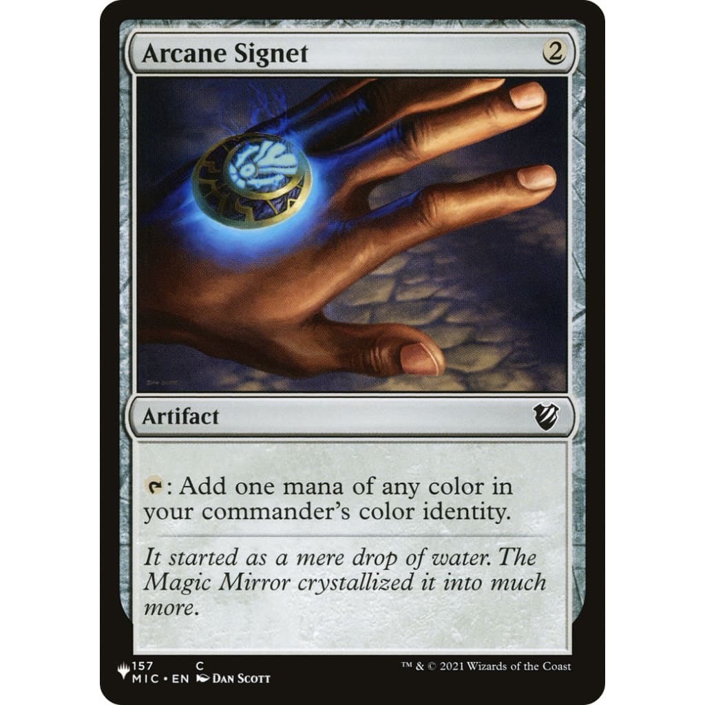 Arcane Signet (PLST-MIC-157) - Single