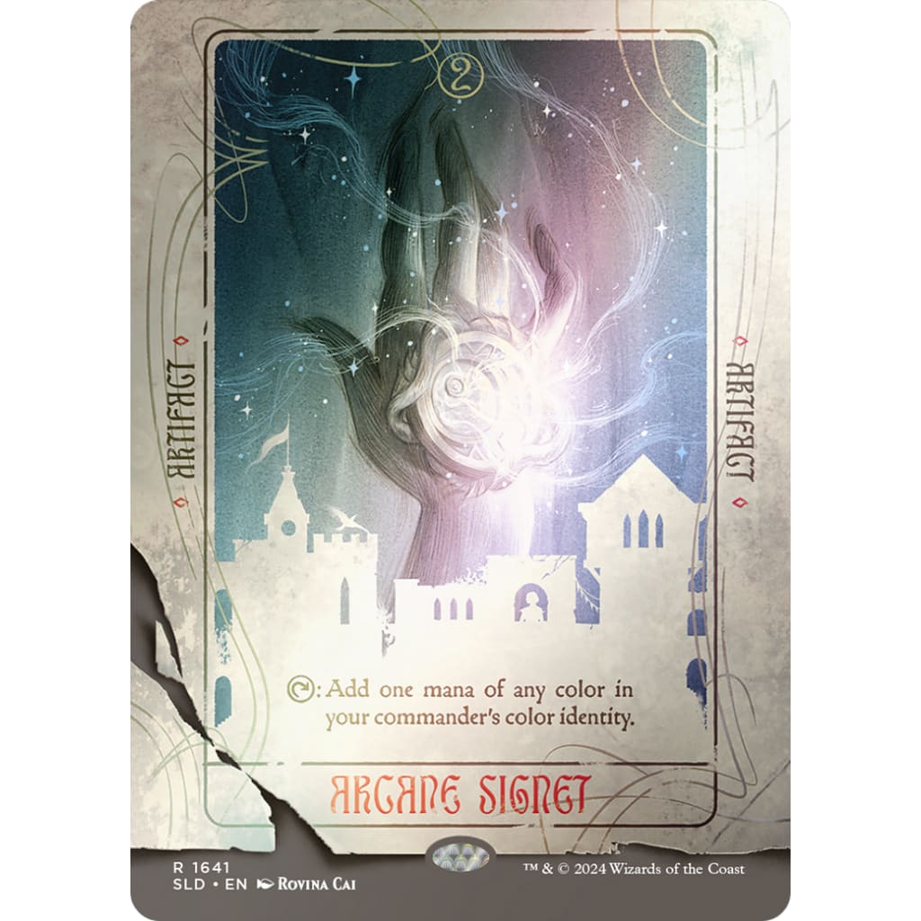 Arcane Signet (SLD-1641★) (Borderless) Foil - Single