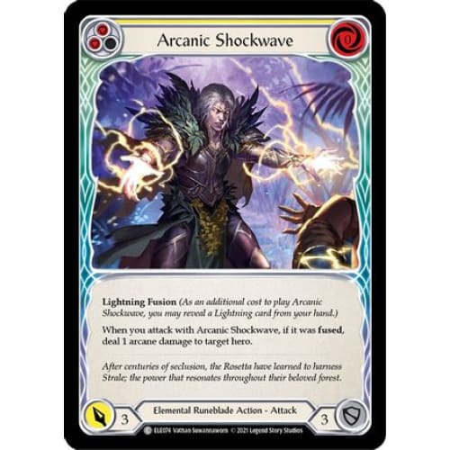 Arcanic Shockwave (Yellow) (TALES OF ARIA) 1st Edition