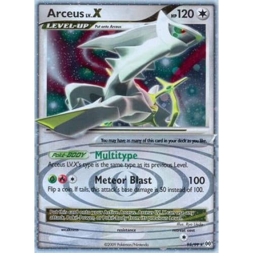 Arceus LV.X (095/099) Holo Rare Holofoil - Single