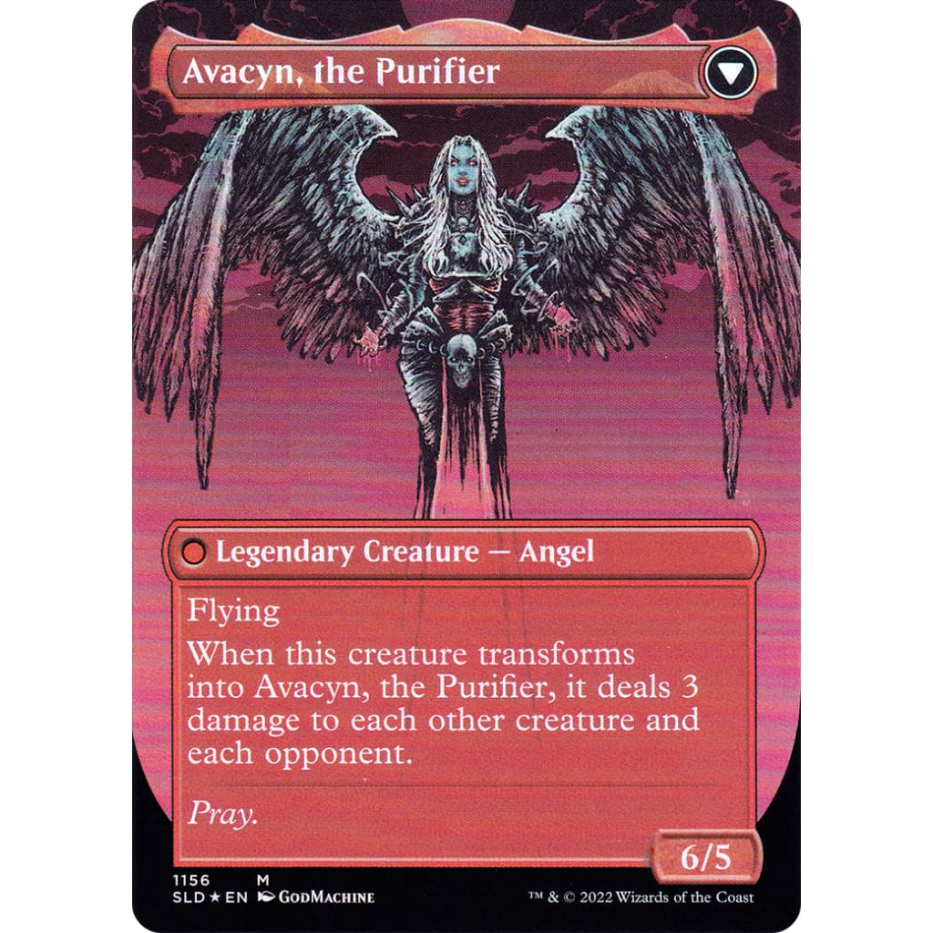 Archangel Avacyn // the Purifier (SLD-1156) (Borderless)