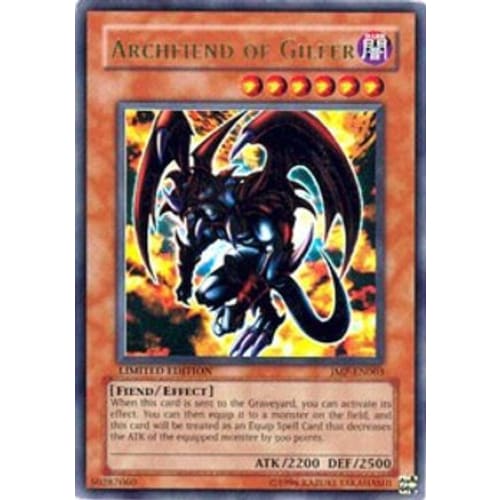 Archfiend of Gilfer (JMP-EN003) Ultra Rare Limited - Single