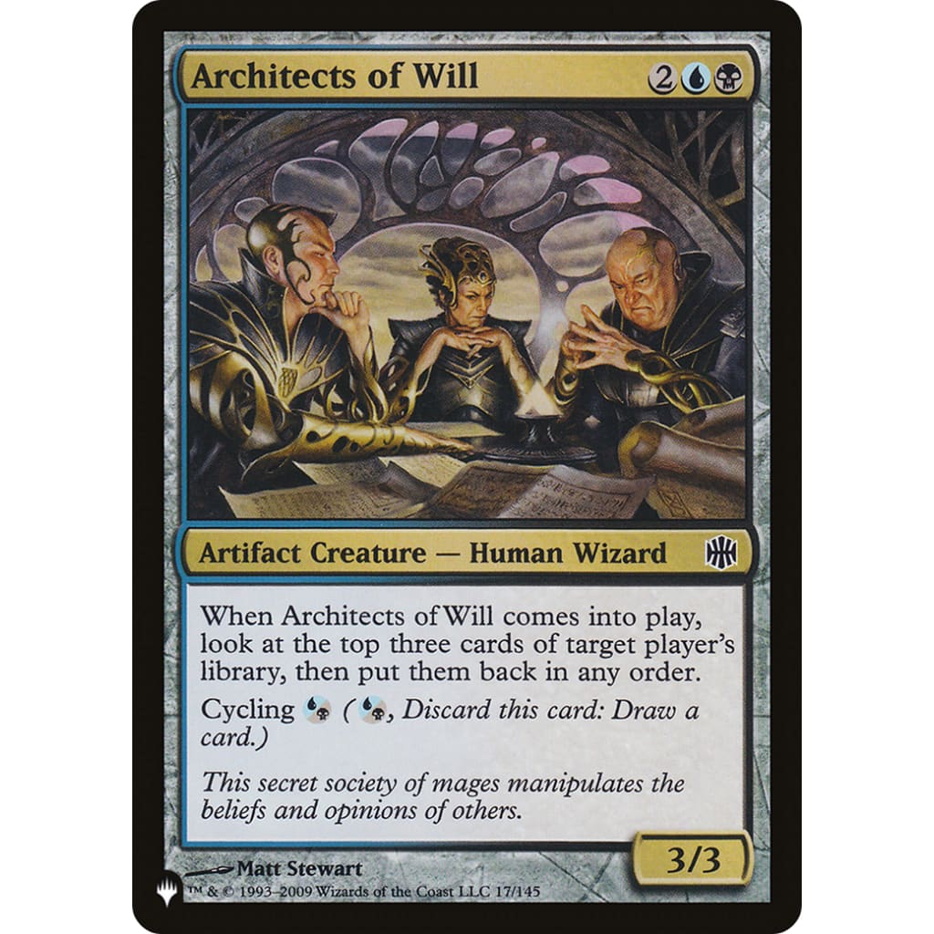 Architects of Will (PLST-ARB-17) - Single