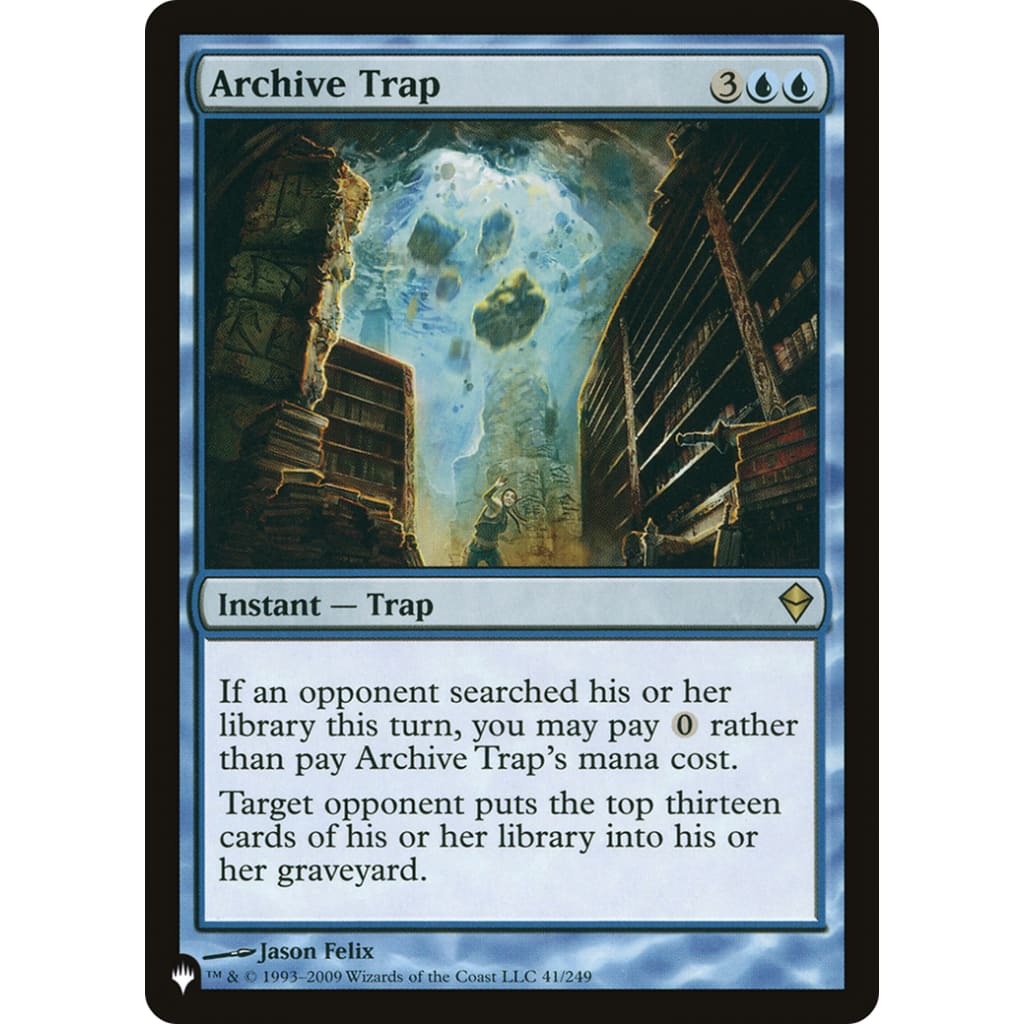 Archive Trap (PLIST-355) - Single