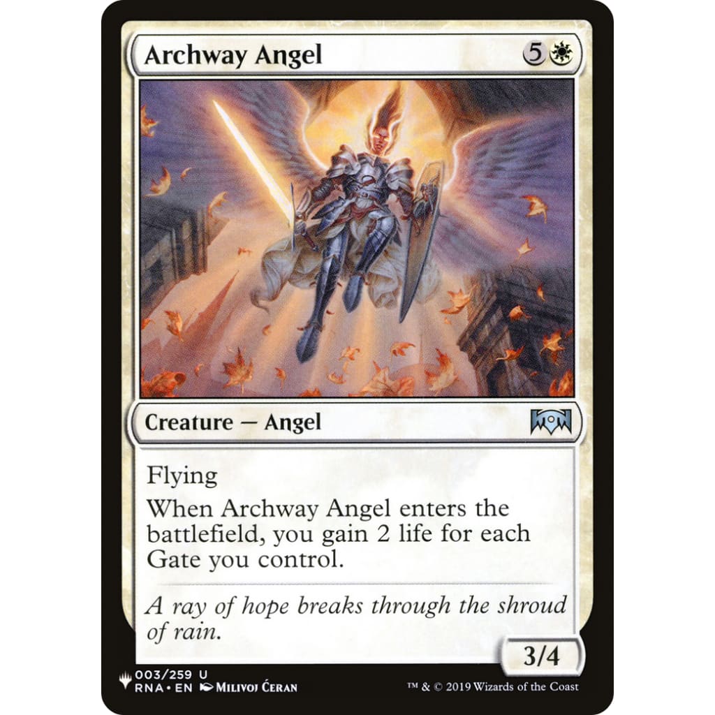 Archway Angel (PLST-RNA-3) - Single
