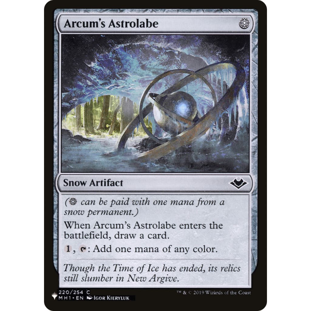 Arcum’s Astrolabe (PLST-MH1-220) - Single