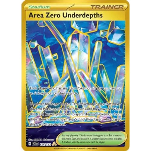 Area Zero Underdepths (174) Hyper Rare Holofoil - Single