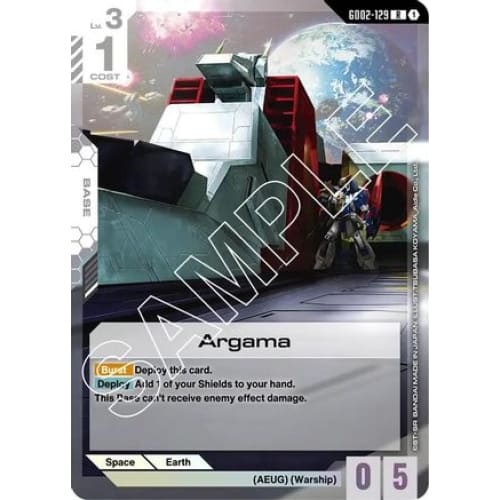 Argama (GD02-129) - Dual Impact Holofoil - Single