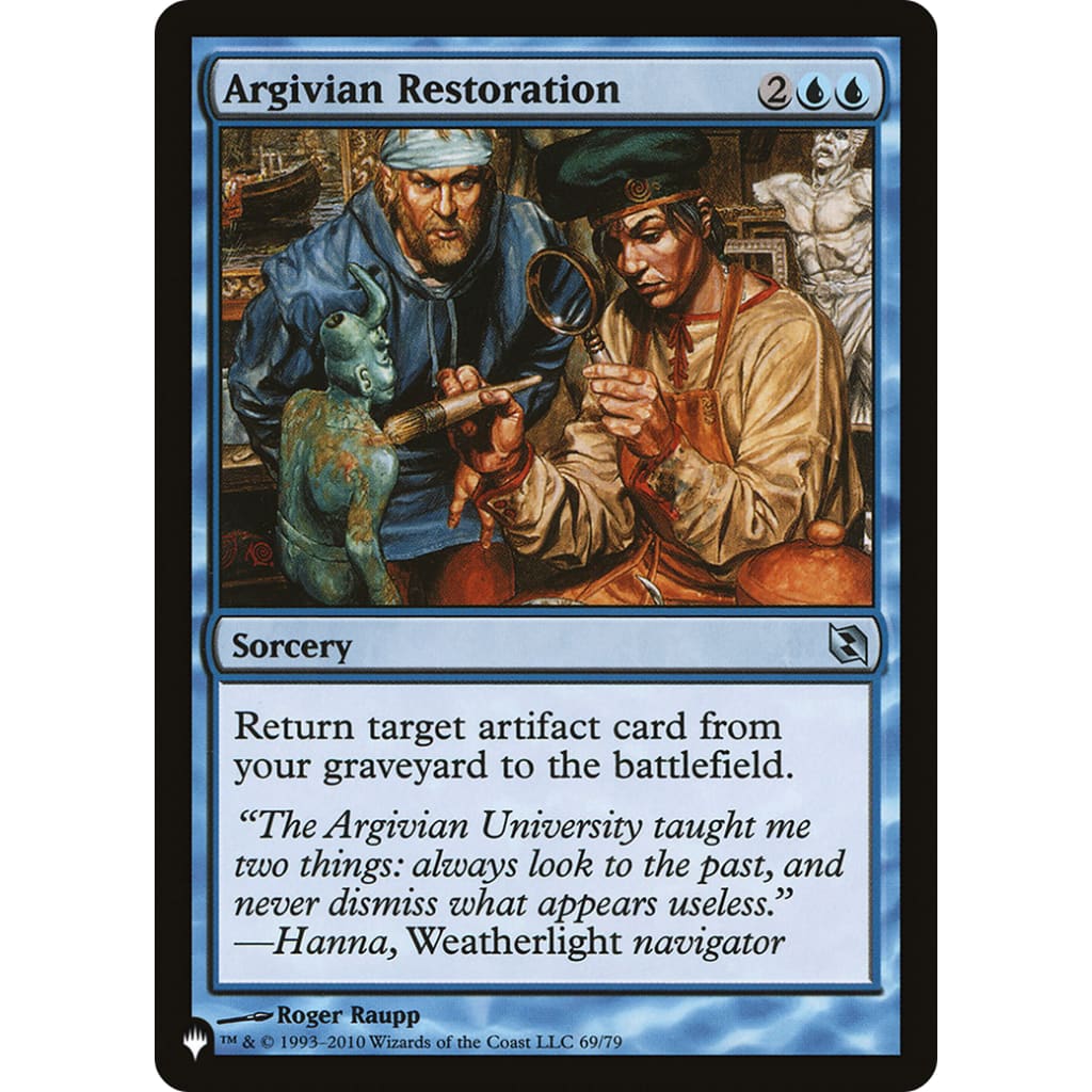 Argivian Restoration (PLST-DDF-69) - Single