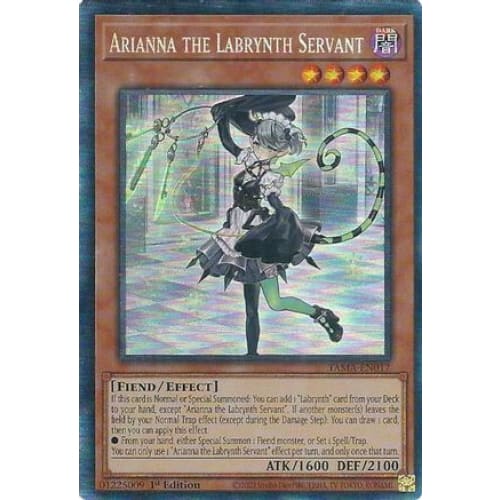 Arianna the Labrynth Servant (CR) (TAMA-EN017) Collector’s