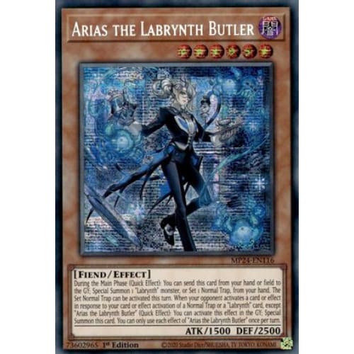 Arias the Labrynth Butler - MP24-EN116 Prismatic Secret