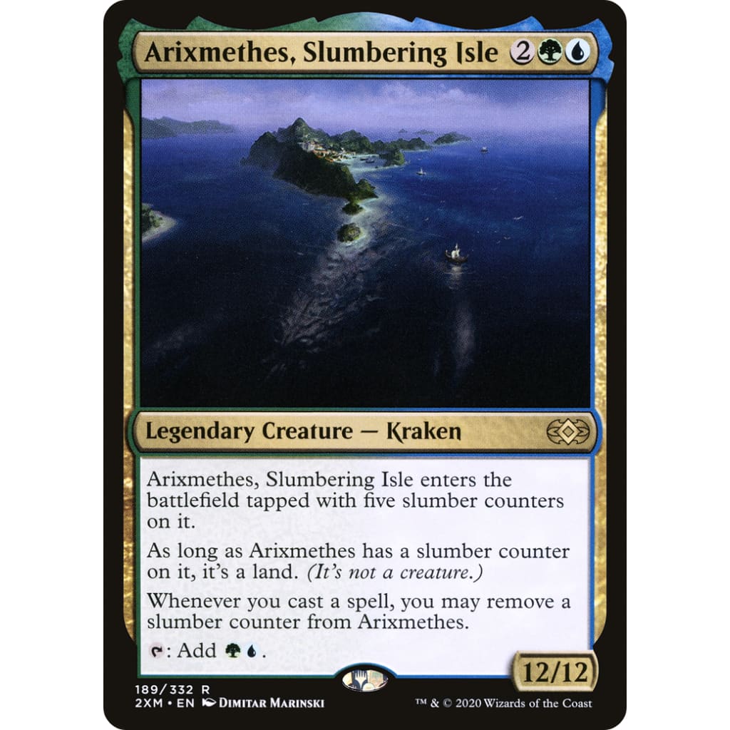 Arixmethes Slumbering Isle (2XM-189) Foil - Single