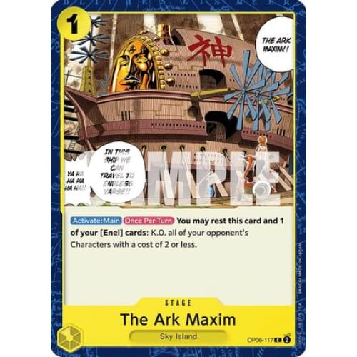 The Ark Maxim OP06-117 C Wings of the Captain - Single