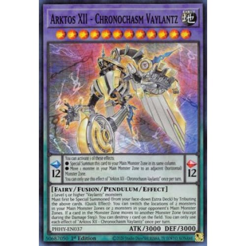 Arktos XII - Chronochasm Vaylantz - PHHY-EN037 - 1st