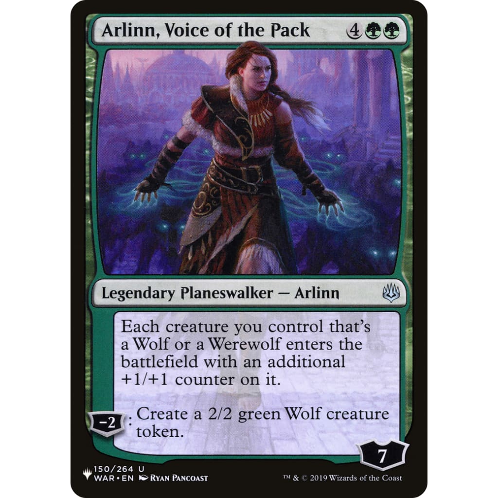 Arlinn Voice of the Pack (PLST-WAR-150) - Single