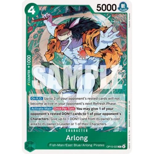 Arlong OP15-023 R Adventure on Kami’s Island Foil - Single