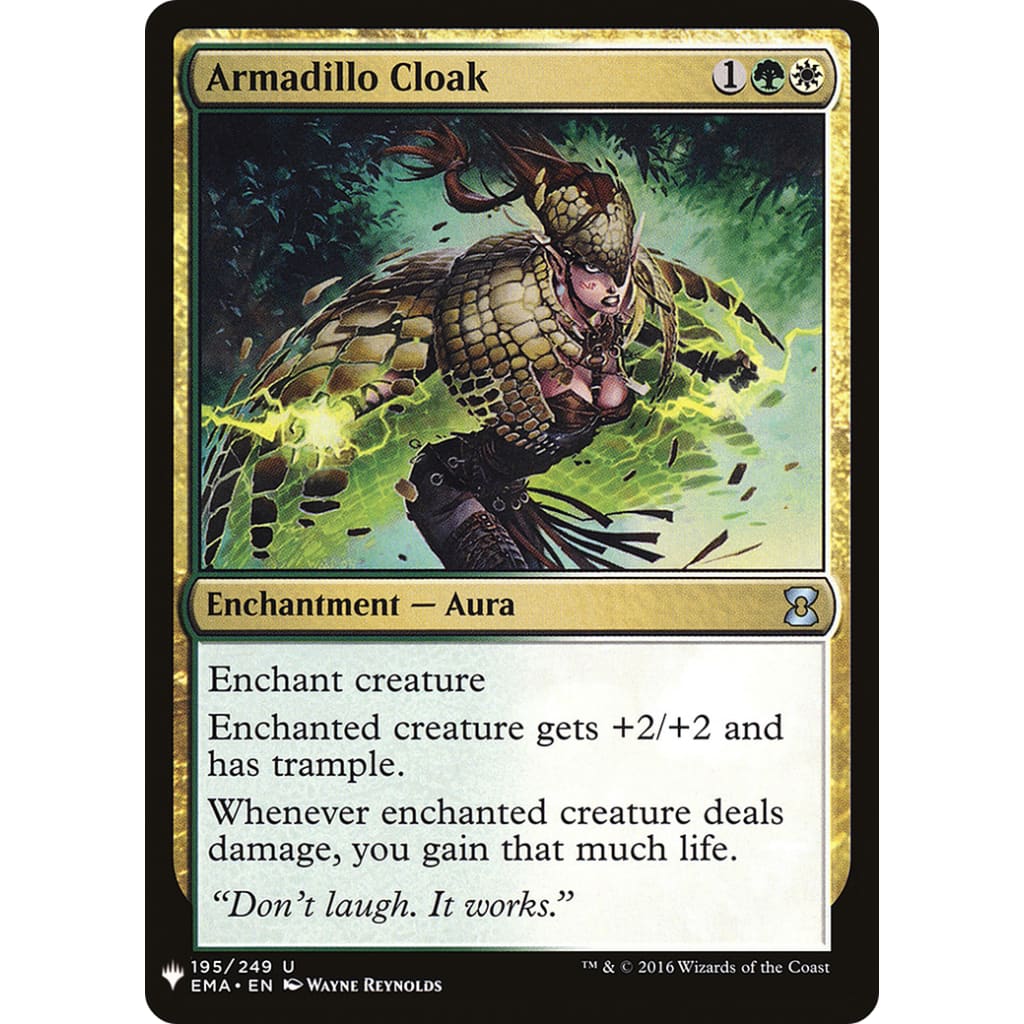Armadillo Cloak (PLST-EMA-195) - Single