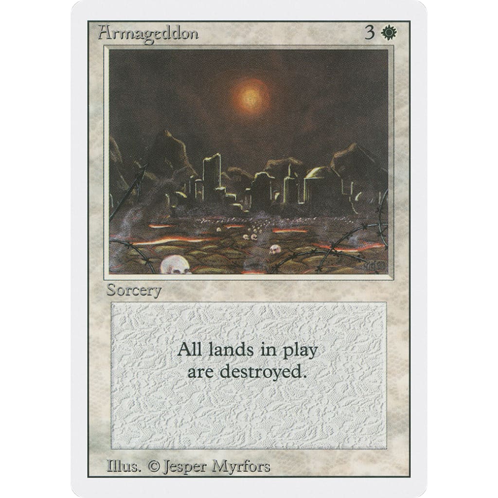 Armageddon (3ED-002) - Single