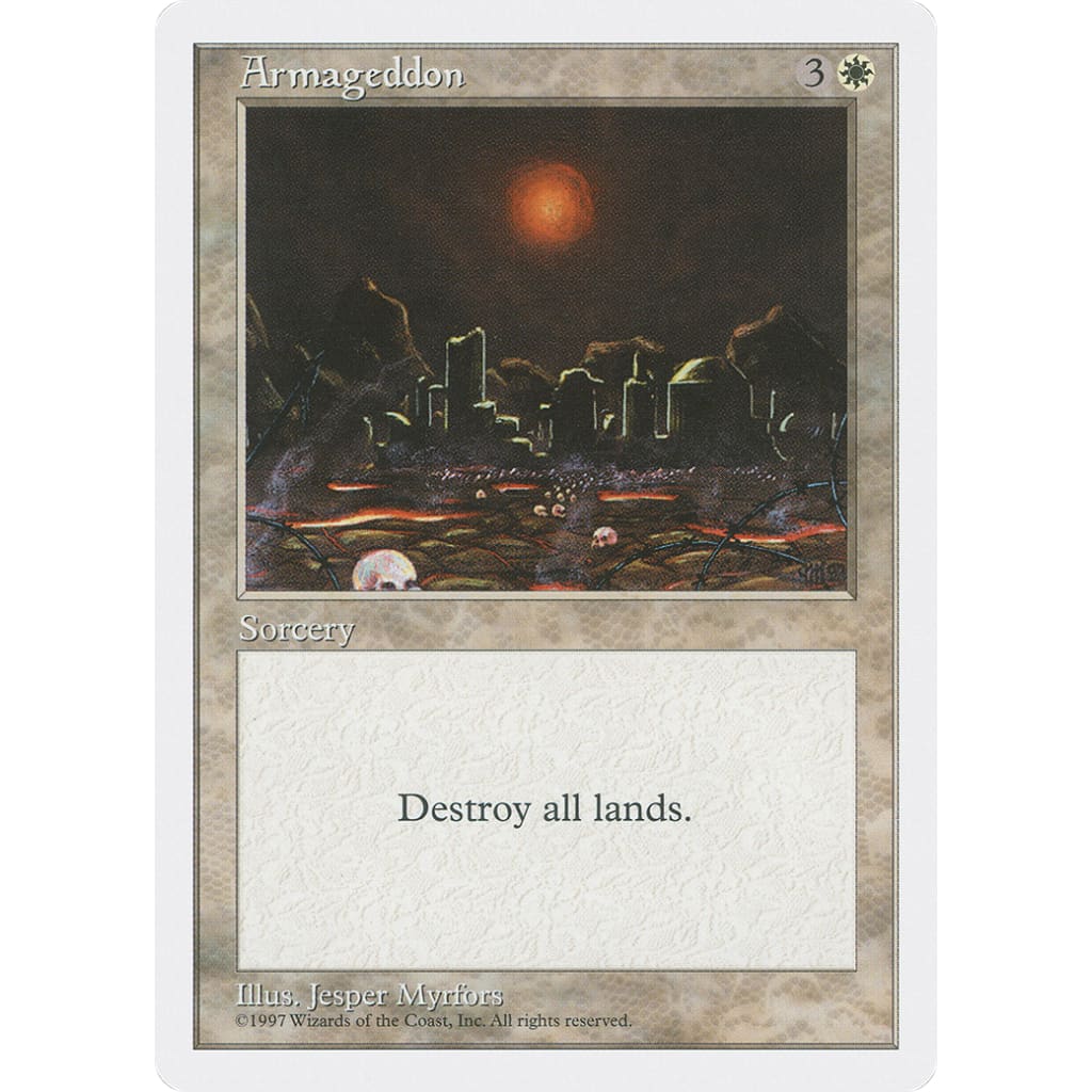 Armageddon (5ED-007) - Single
