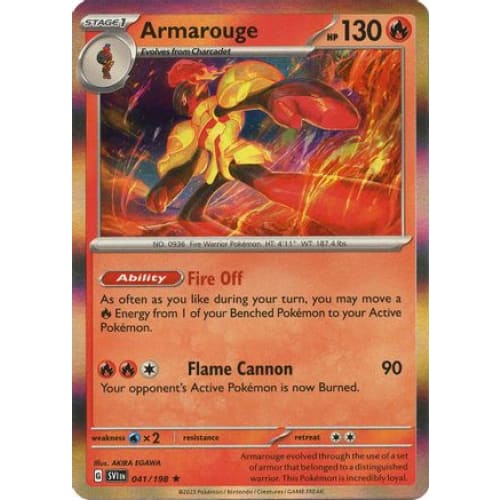 Armarouge - 041/198 (41) Rare Reverse Holofoil - Single