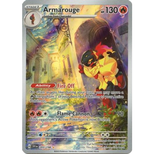 Armarouge - 203/198 (203) Illustration Rare Holofoil