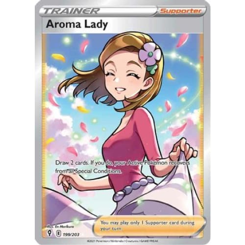 Aroma Lady (199/203) Ultra Rare Holofoil - Single